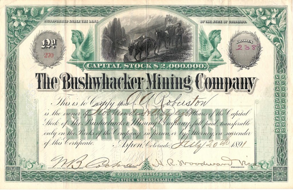 Shakespeare Fishing Tackle Company - South Carolina - Scripophily.com, Collect Stocks and Bonds, Old Stock Certificates for Sale, Old Stock  Research, RM Smythe